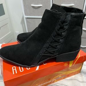 Black ankle boots - size 10